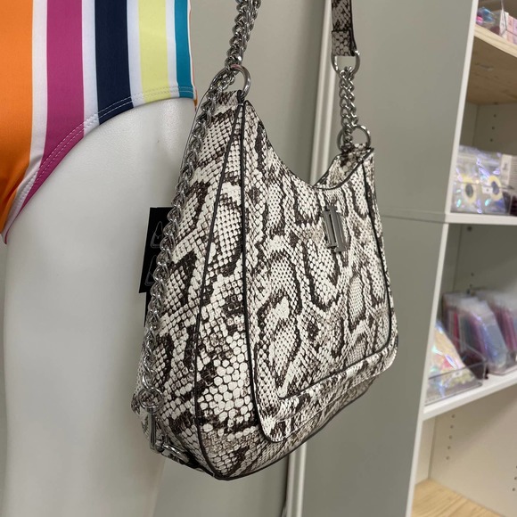 $189.50 INC International Concepts ESMIE VANILLA PYTHON pattern - Picture 2 of 15